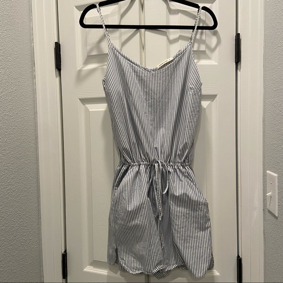 Marine Layer Striped Romper - Picture 1 of 5